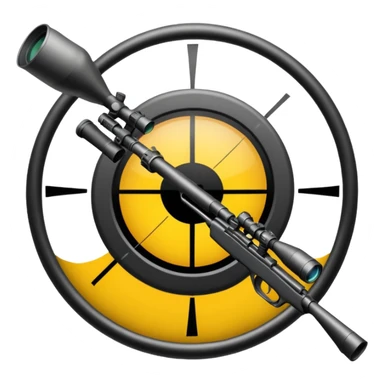 Sniper aim sticker