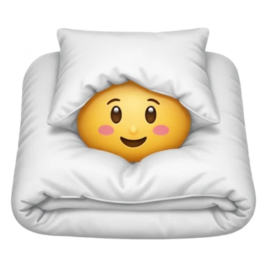 Oreiller tout blanc  sticker