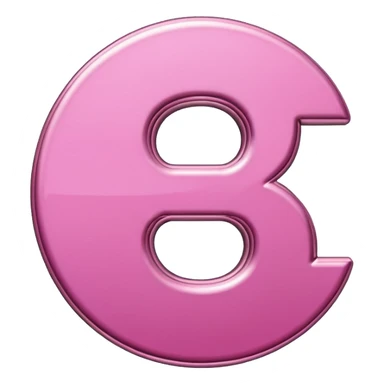 Pink dollar sign sticker