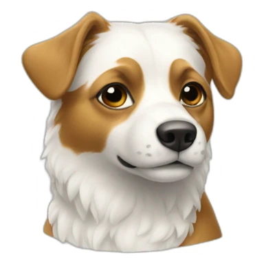 Border colis blanc sticker