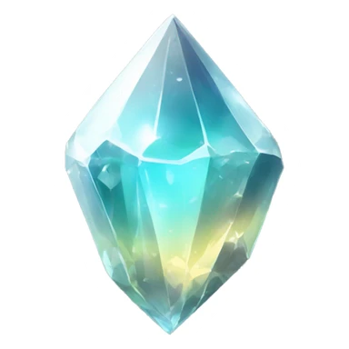 Shiny sparkly crystal gem shard sticker