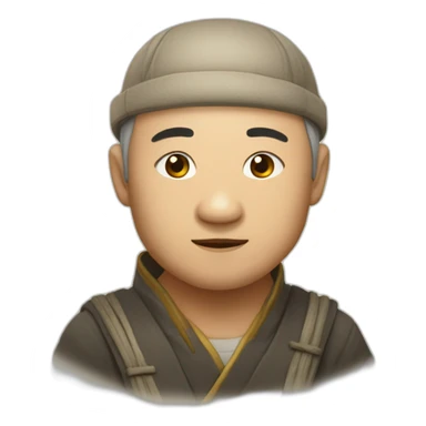 Chinoi qui lit des bandes dessinées  sticker