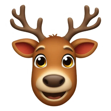 rudolph the red nosed reindeer sticker