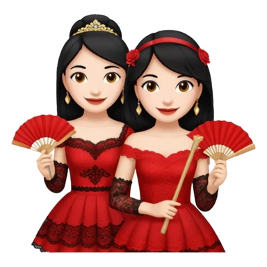 lazo señoritas  sticker