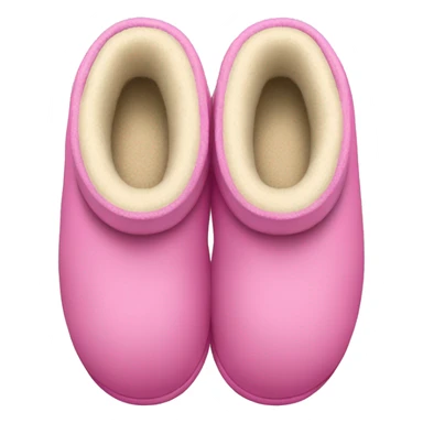 Pink UGG slippers sticker