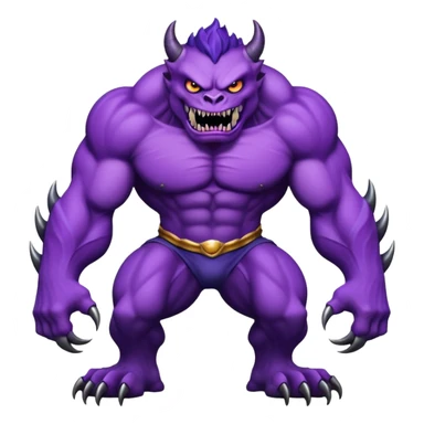 A monster that is very buff that it could destroy universe  sticker