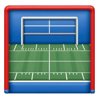 goal field nfl blue (#00A3E0) and red (#F9423A) sticker