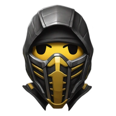 scorpion mortal kombat sticker