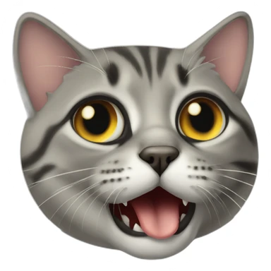 Cat eat adolf hitler sticker