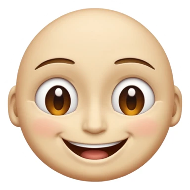 I want an overly excited face that says “I am so excited, I cannot contain. With eyes tightly squeezed closed together and a big grin emoji. With no  eyes  sticker