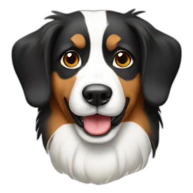 Border colie sticker