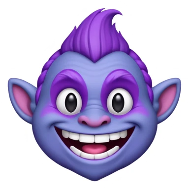 Troll emoji sticker