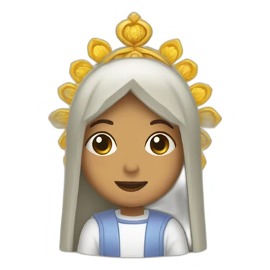 rocieras caminando por el coto hacia la virgen del rocio sticker