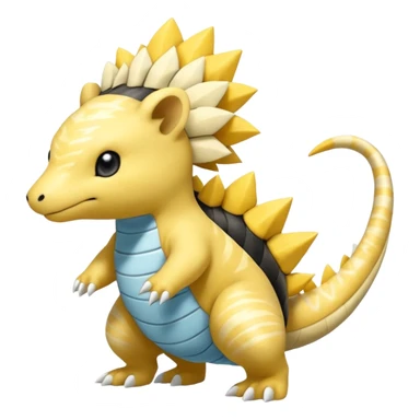 Salandit-Ampharos-Helioptile-Amaura-Samdshrew-Sandslash-fusion sticker