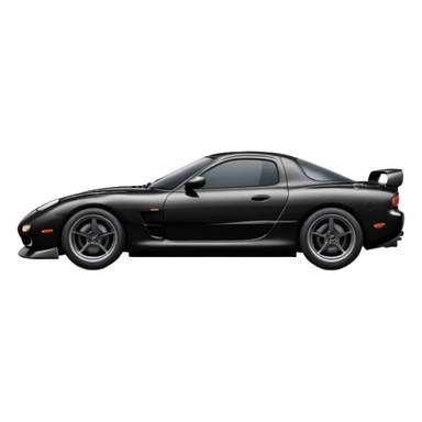 Mazda RX-7 MK4 best view  sticker