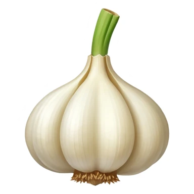 single garlic piece sticker