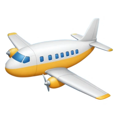 pillow plane sticker