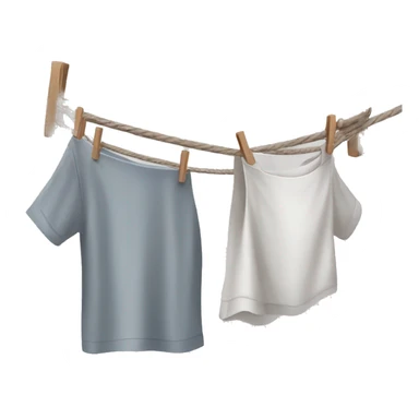 folding clothes line  sticker