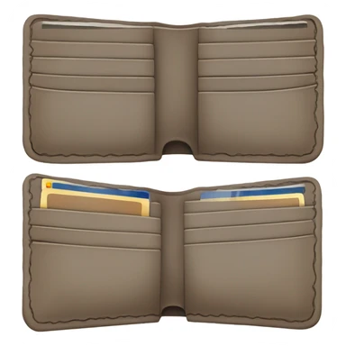 Empty wallet sticker