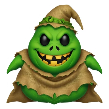Oogie boogie sticker