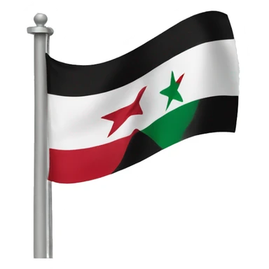 Flag of Free Syria sticker