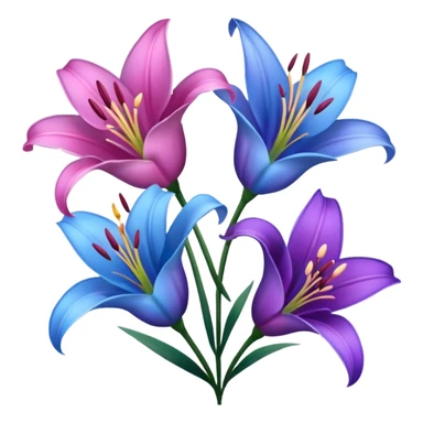 pink purple and blue lillie’s  sticker