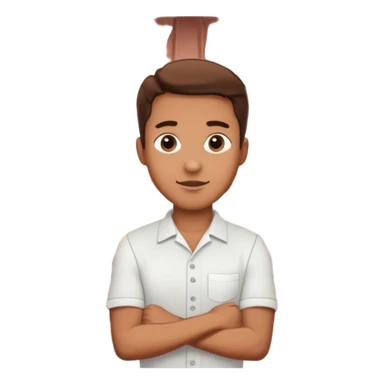 Un stand de carnicería chapala y Billy adelante de el puesto sticker