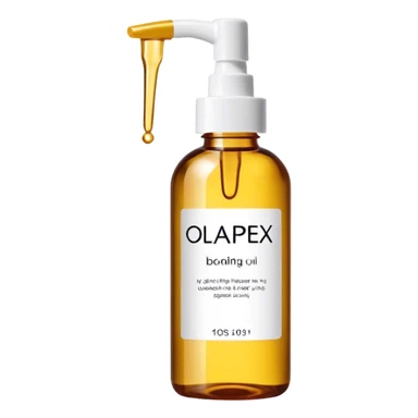 olaplex bonding hair oil 4K sticker