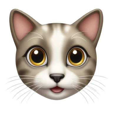 Coquette cat sticker