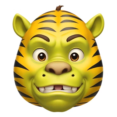 yellow-shrek-tigres monterre sticker