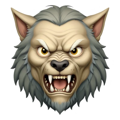 Fenrir Greyback in harry potter sticker
