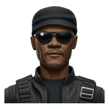Samuel L Jackson as Nick Fury sticker