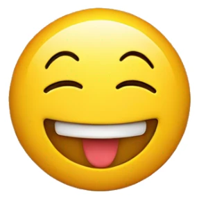 Happy face with harts sticker