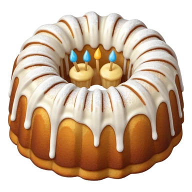 vanilla bundt cake sticker