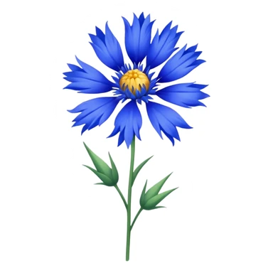 cornflowers sticker