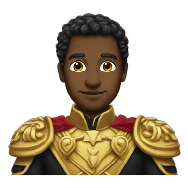 principe ouro negro sticker