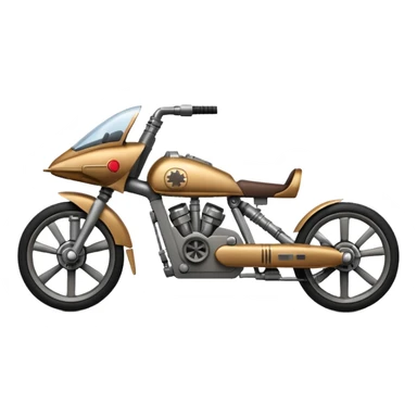 starwars speeder bike no person sticker