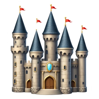luxurious castle sticker