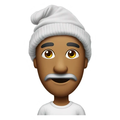 doobi with sock on his head sticker