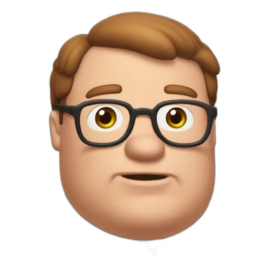 Peter Griffin saludando sticker