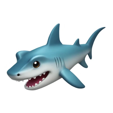 cute hammerhead shark sticker