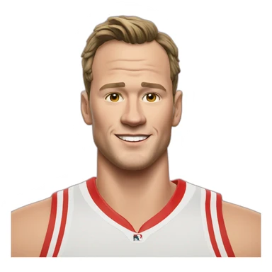 Jonathan Toews as rainbow beach bum sticker