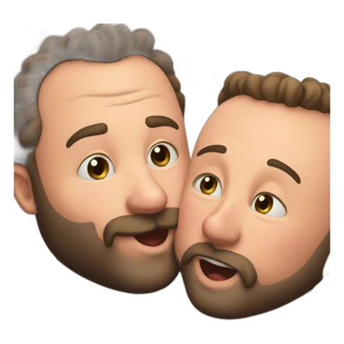 tom segura kissing bert kreischer sticker