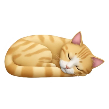 caat sleeping on the sofa sticker