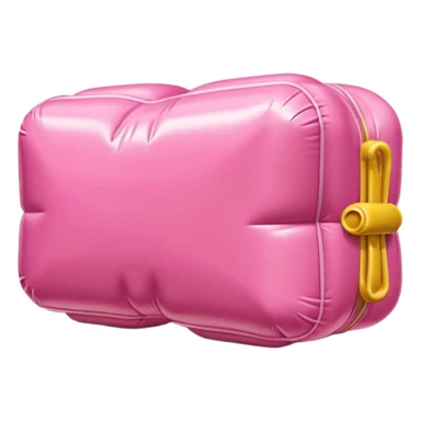   jeff koons style inflatable abstract SPAM MEAT sculpture  sticker