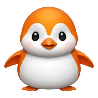 Colorful Words that spell 'Bind is Life!!!', in bright orange, and on top of the words a winking little white happy penguin sticker