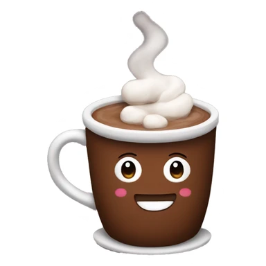 Mug of hot cocoa  sticker