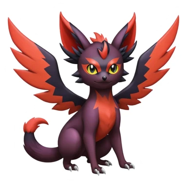 Noibat-Noivern-Litten-Zorua-Hybrid sticker