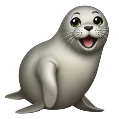 seal big thumbs up sticker
