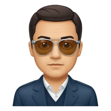 Pedro Sánchez with sunglasses, classic Telegram sticker sticker